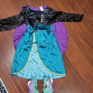 Kids Princess Costume Dress - Black, Blue, and Purple